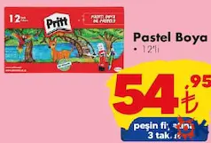PRİTT PASTEL BOYA 12'Lİ fiyat ve kampanya bilgisi